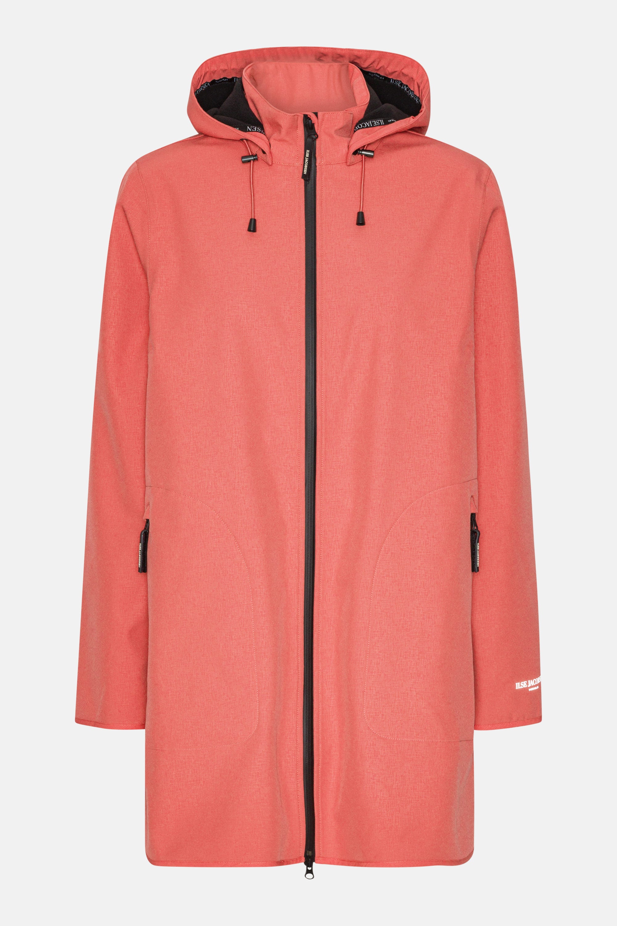 Softshell Regnjakke A-form - Spiced Coral